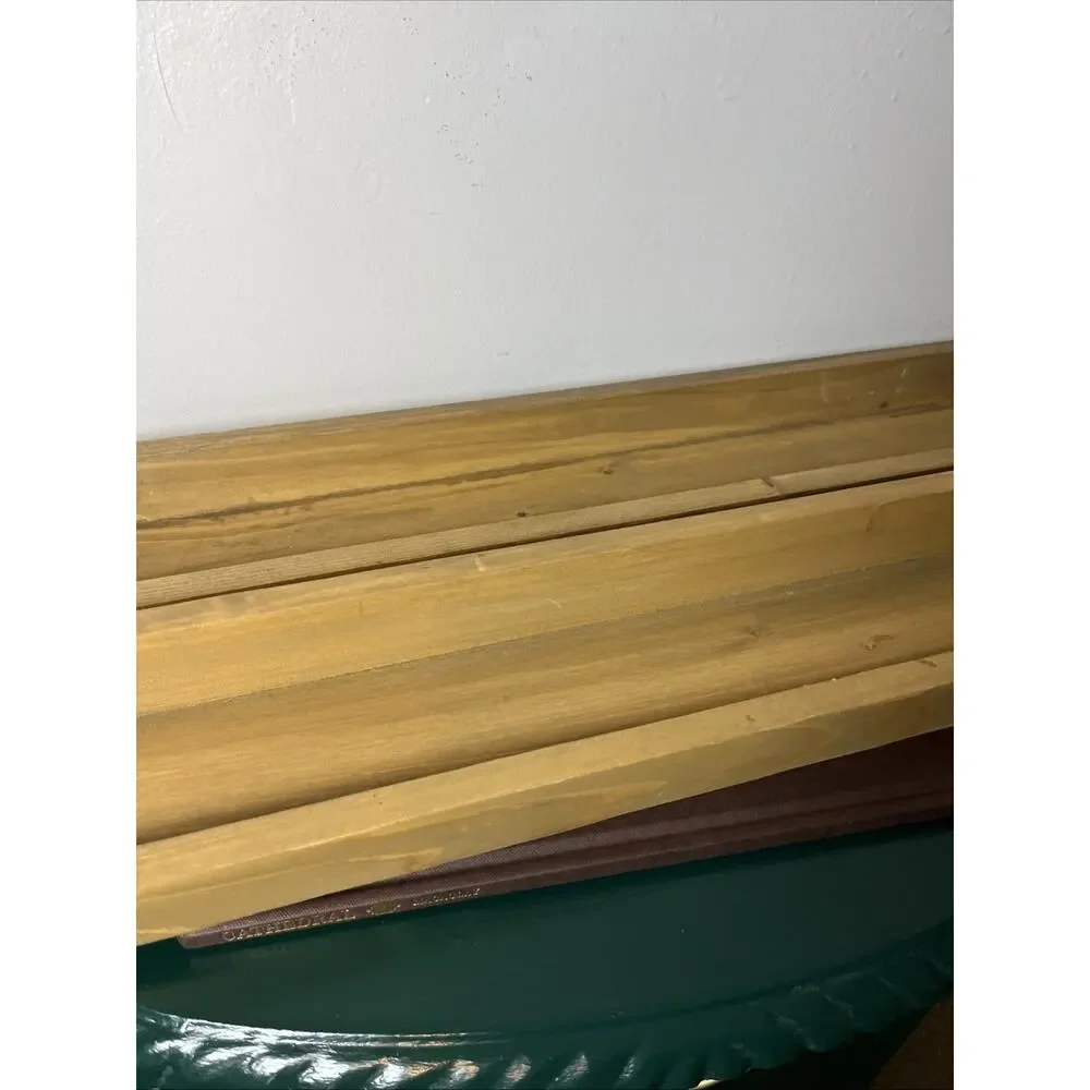Wooden Lightweight Floating Shelves Pair 23” x 4”